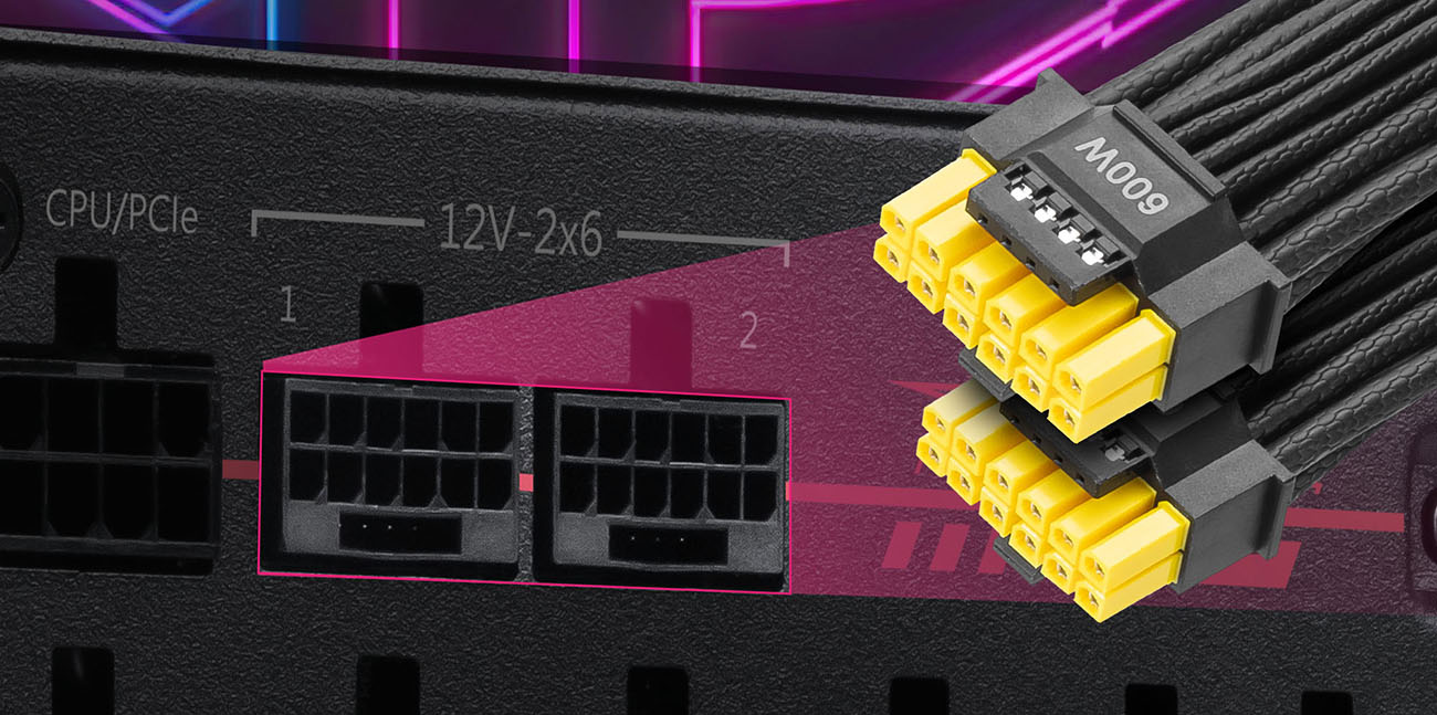 MSI MPG Ai1300TS PCIE5 Fully Modular Gaming 1300W Power Supply