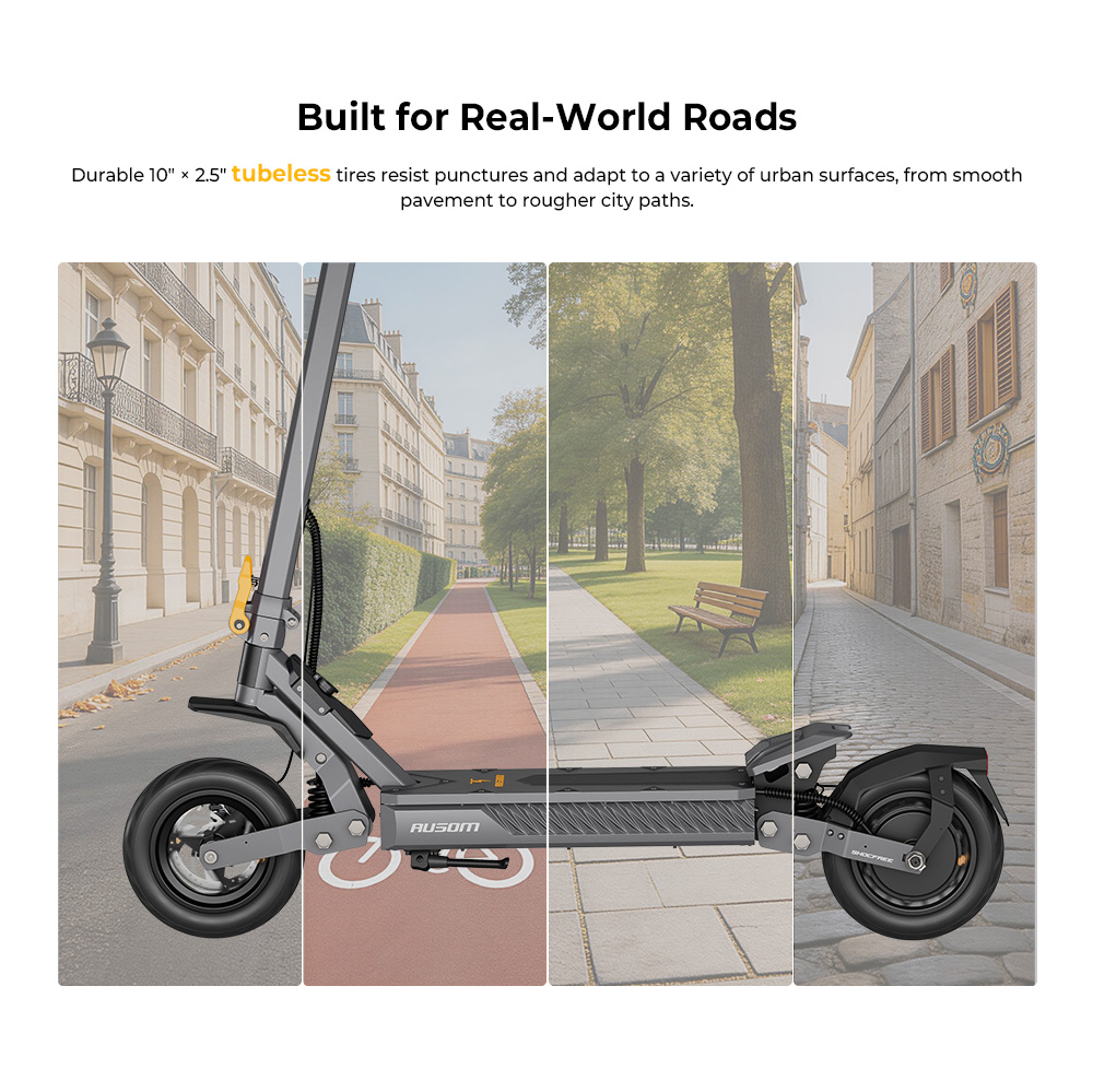 Ausom Gosoul 2 1100W Foldable Electric Scooter