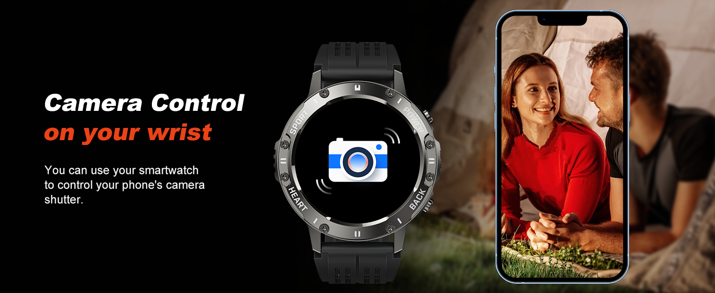 Smart Watch for Men Fitness Tracker, Bluetooth Waterproof Make Answer Call Digital Mens Watches Runn