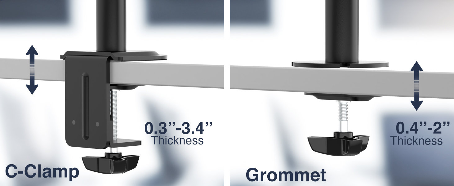 dual monitor arm, eco monitor arm, monitor mount, spring arm, VESA mount, ergonomic