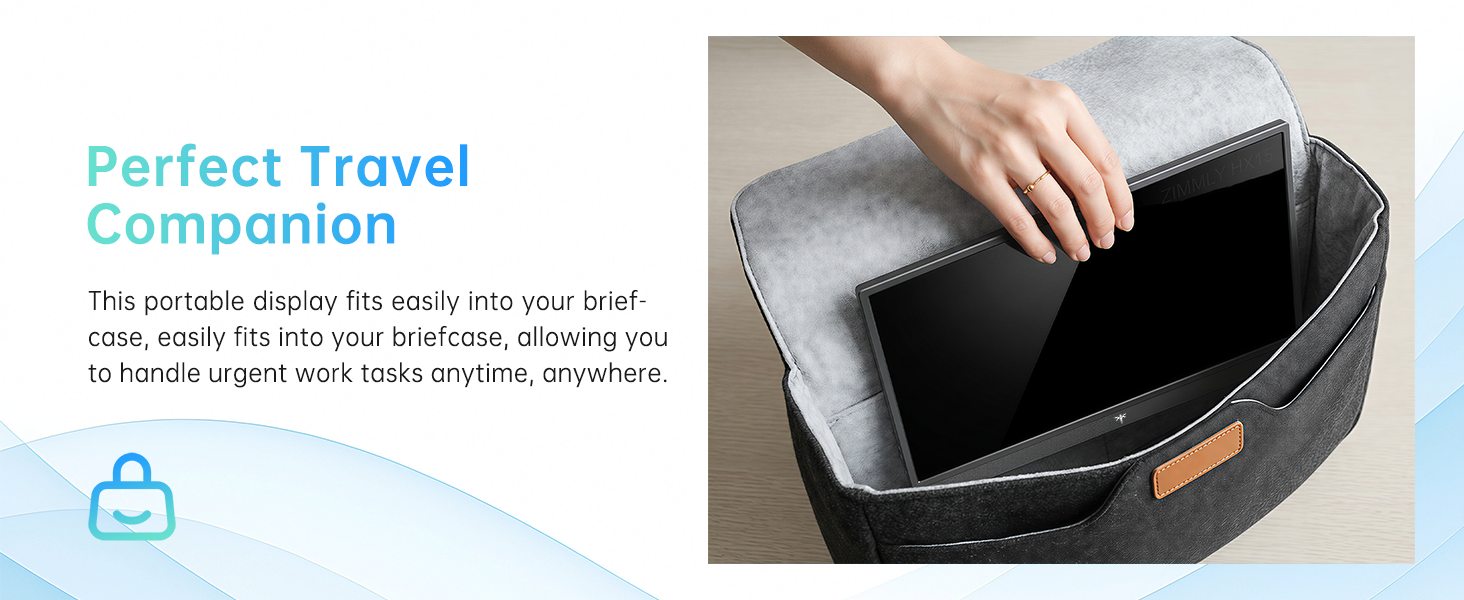 KTC 15.6"1080P FHD Portable Monitor H15F9