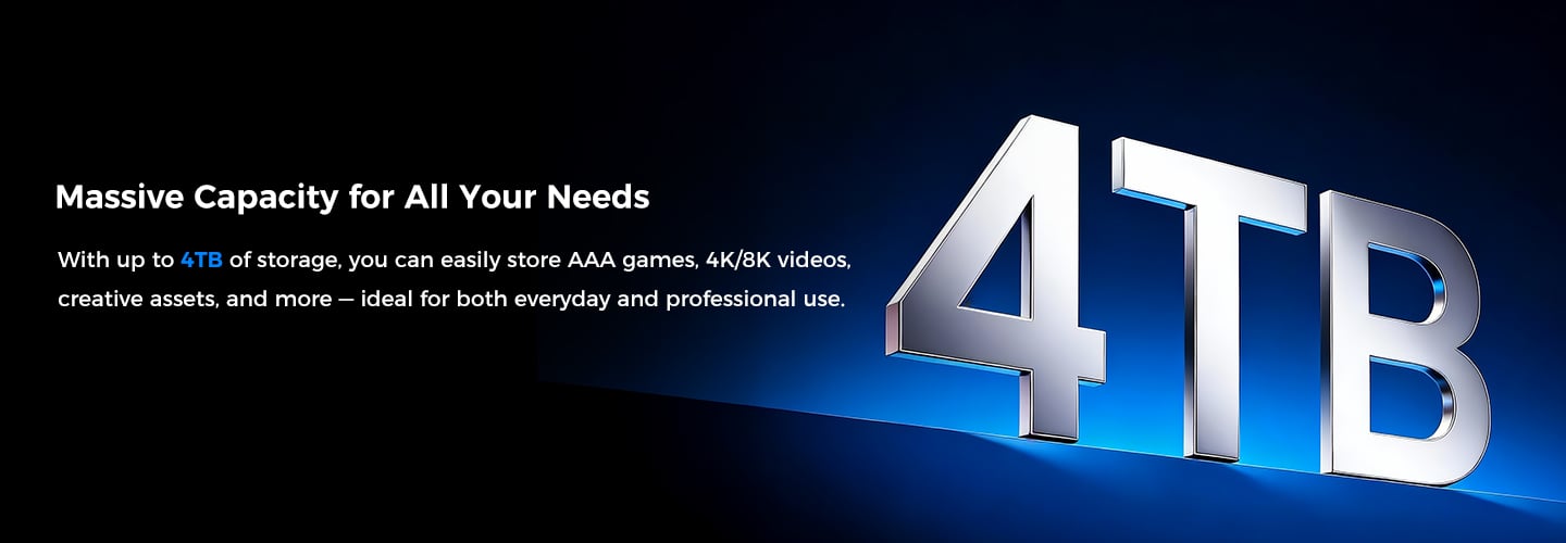 Massive Capacity for All Your Needs