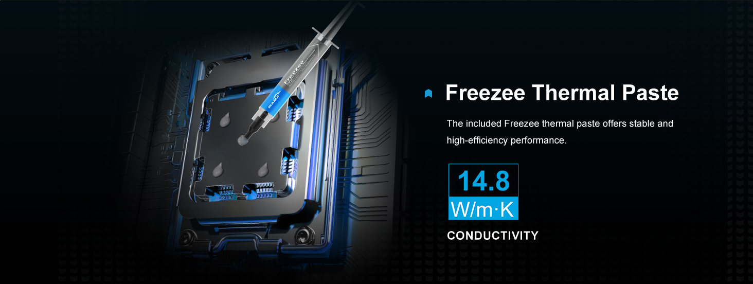 SAMA A60E Dual-Tower CPU Air Cooler