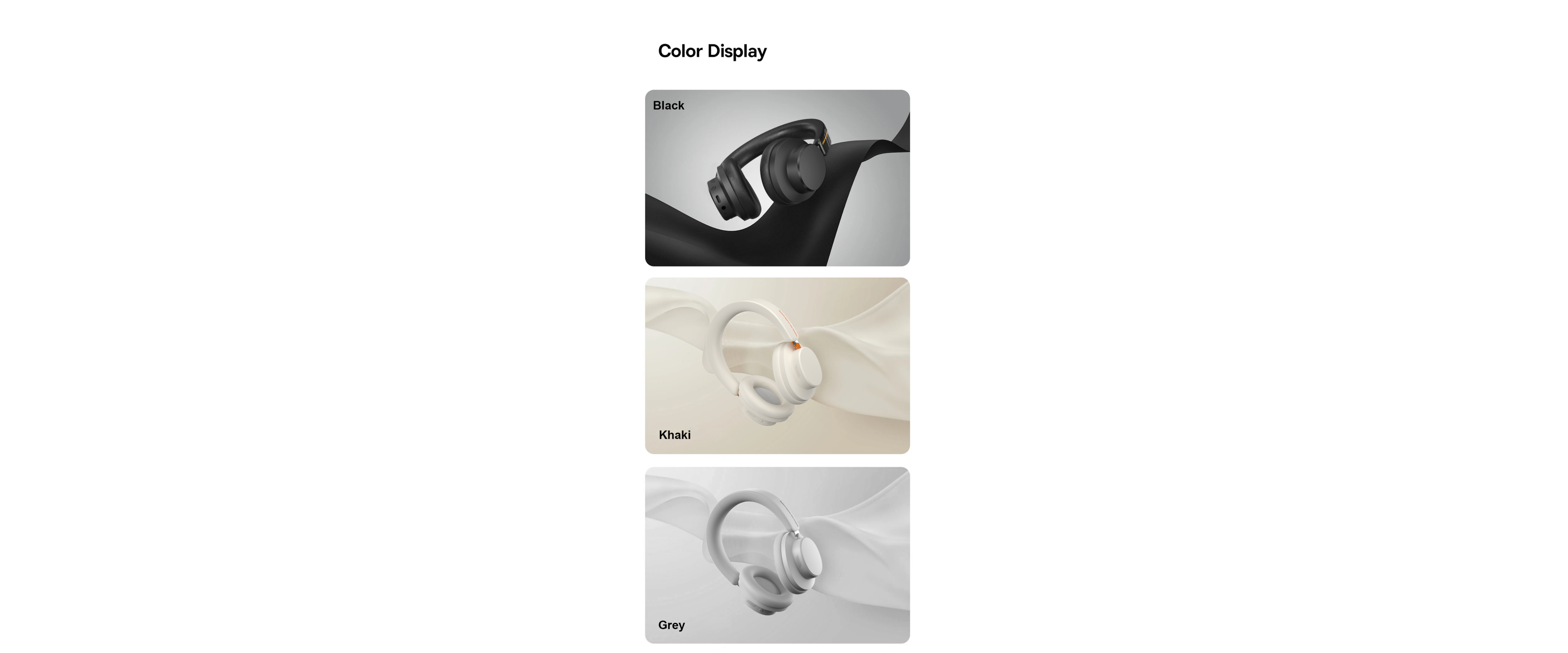 INMISS ANC500,color options,black,grey,khaki
