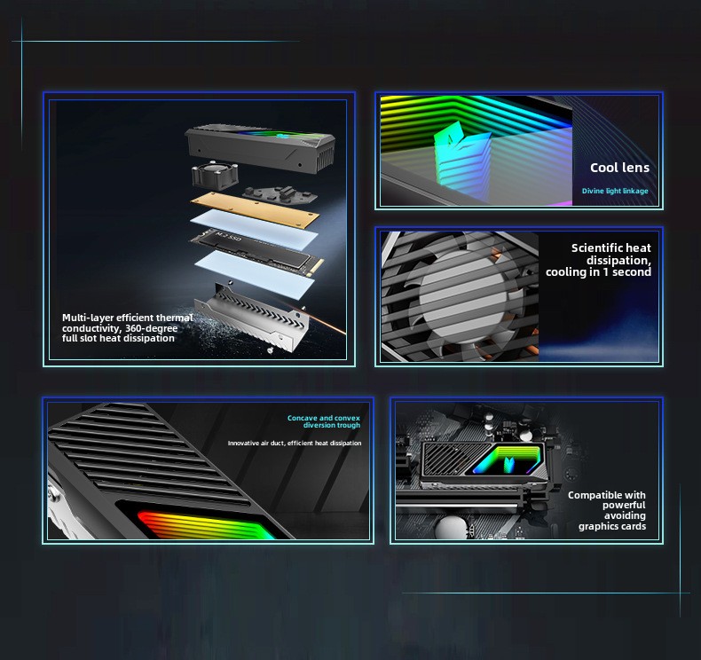 M.2 Hard Drive Cooler