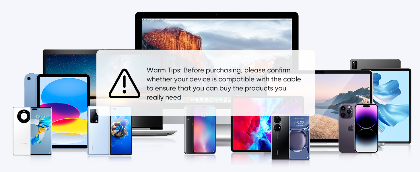 NOTE:Not all type-c interface devices are supported, please refer to the compatibility list on the p