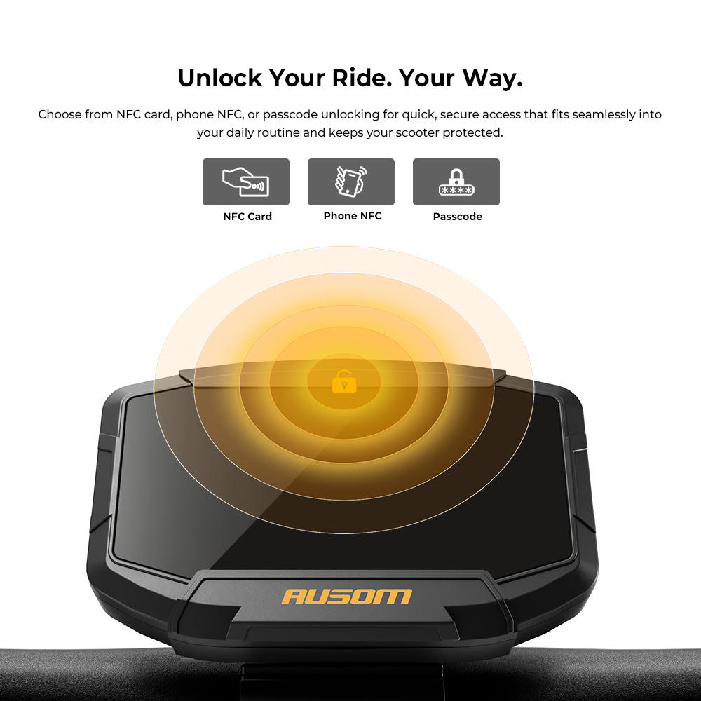 Ausom Gosoul 2 1100W Foldable Electric Scooter