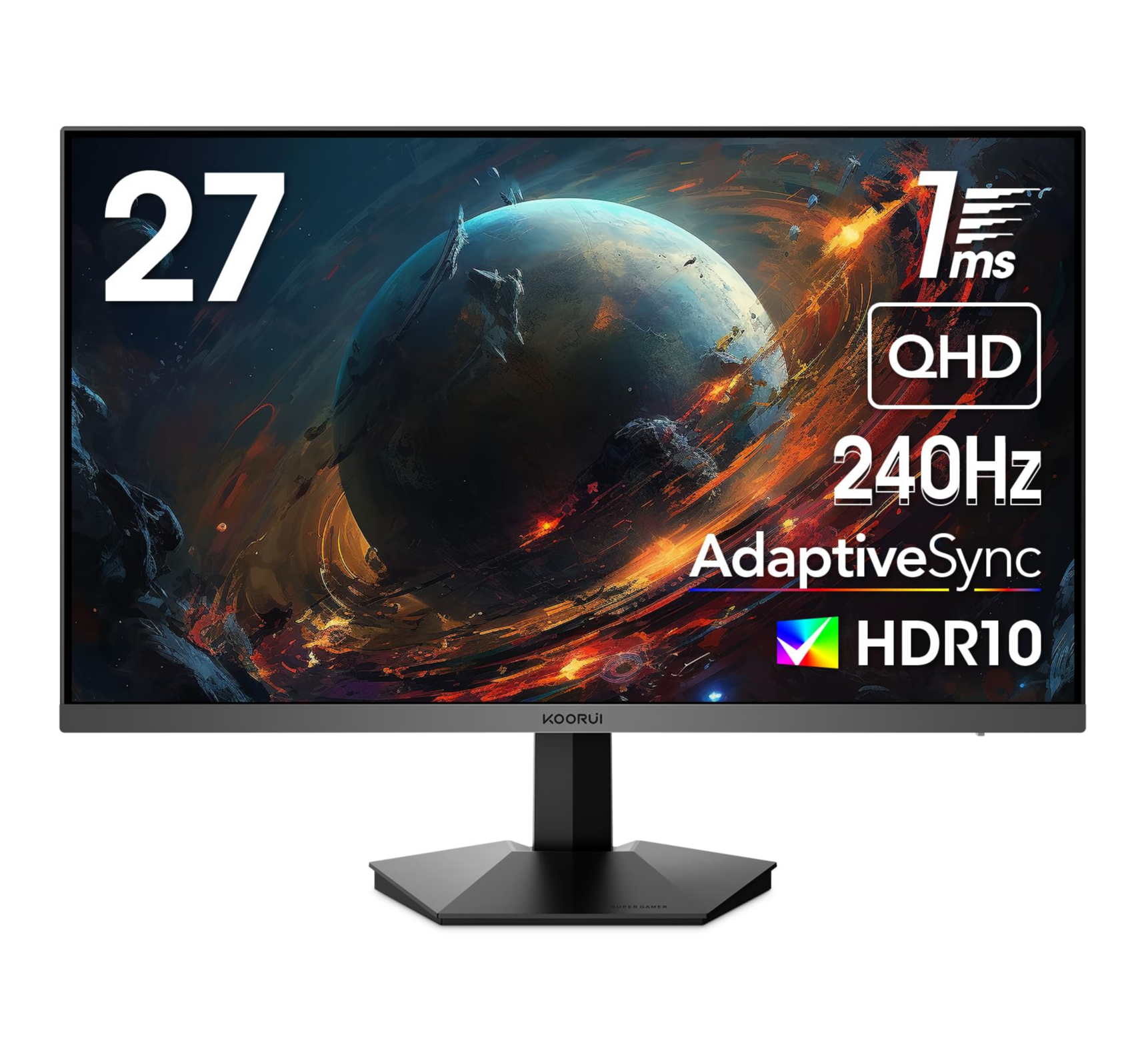 240Hz QHD KOORUI GN05 27 inch 2K