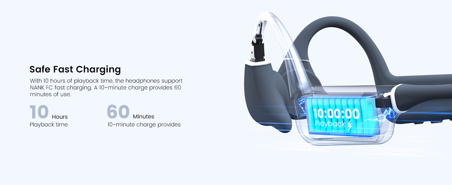 NANK Runner Diver2 Pro Open-Ear Sport Wireless Bluetooth Swimming Headphones