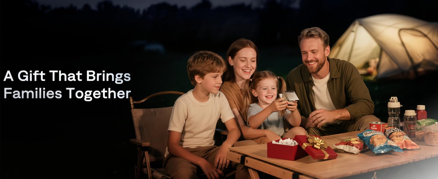 Aurzen ZIP Tri-Fold DLP Ultra-Portable Mini Pocket Projector