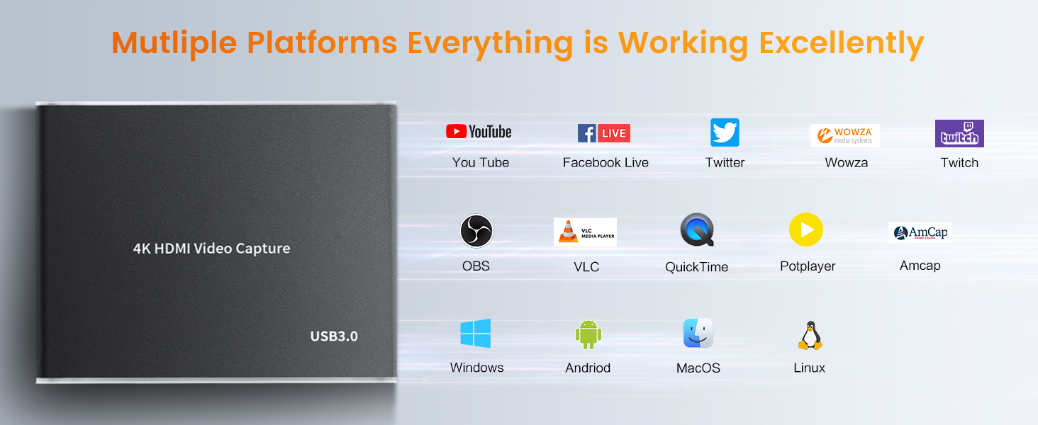 4K HDMI Capture Card