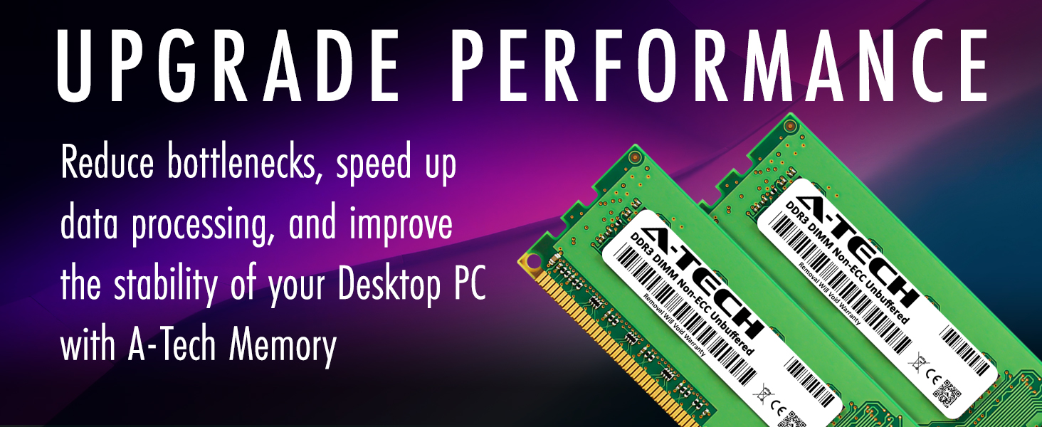 upgrade performance. reduce bottlenecks. speed up data processing. improve stability of your desktop