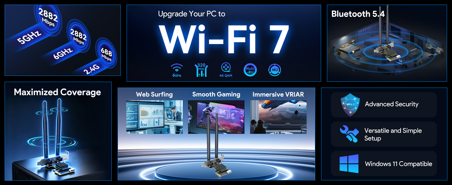 wifi 7 pcie card