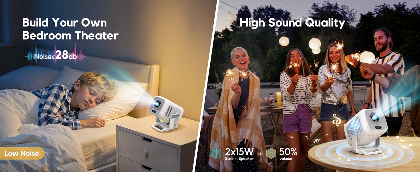 AKIYO O4 Projector