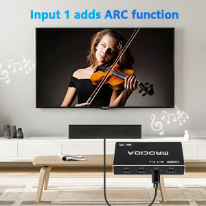 hdmi arc hdmi switch