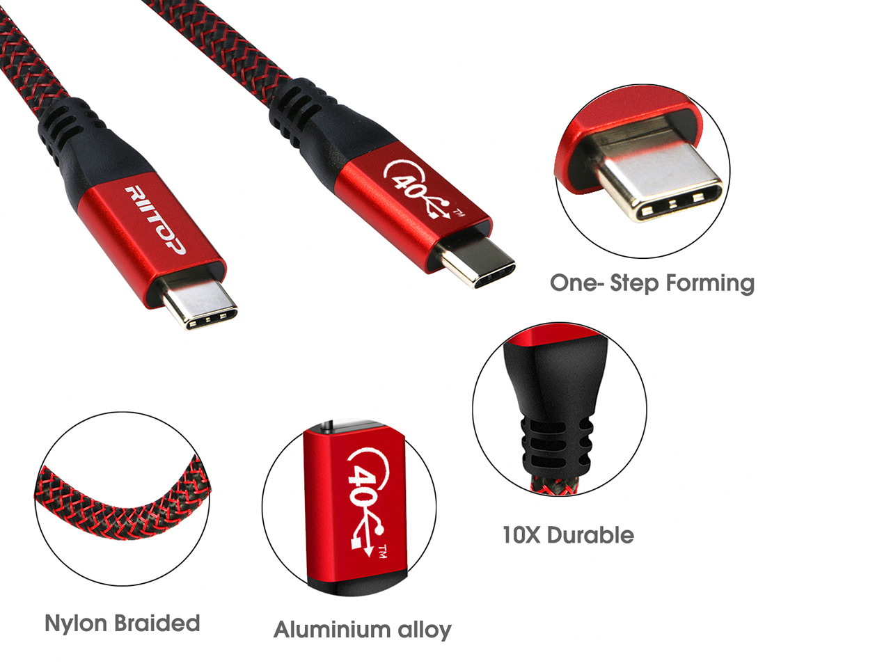 Thunderbolt 3 Cable compatible