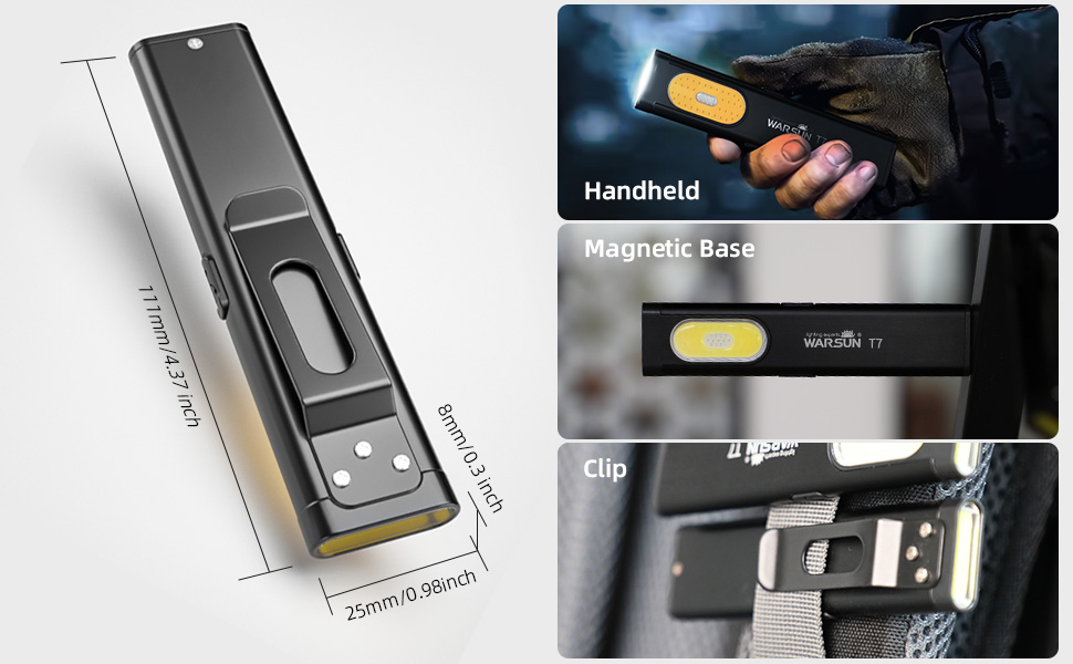 Handheld,Magnetic Base,clip