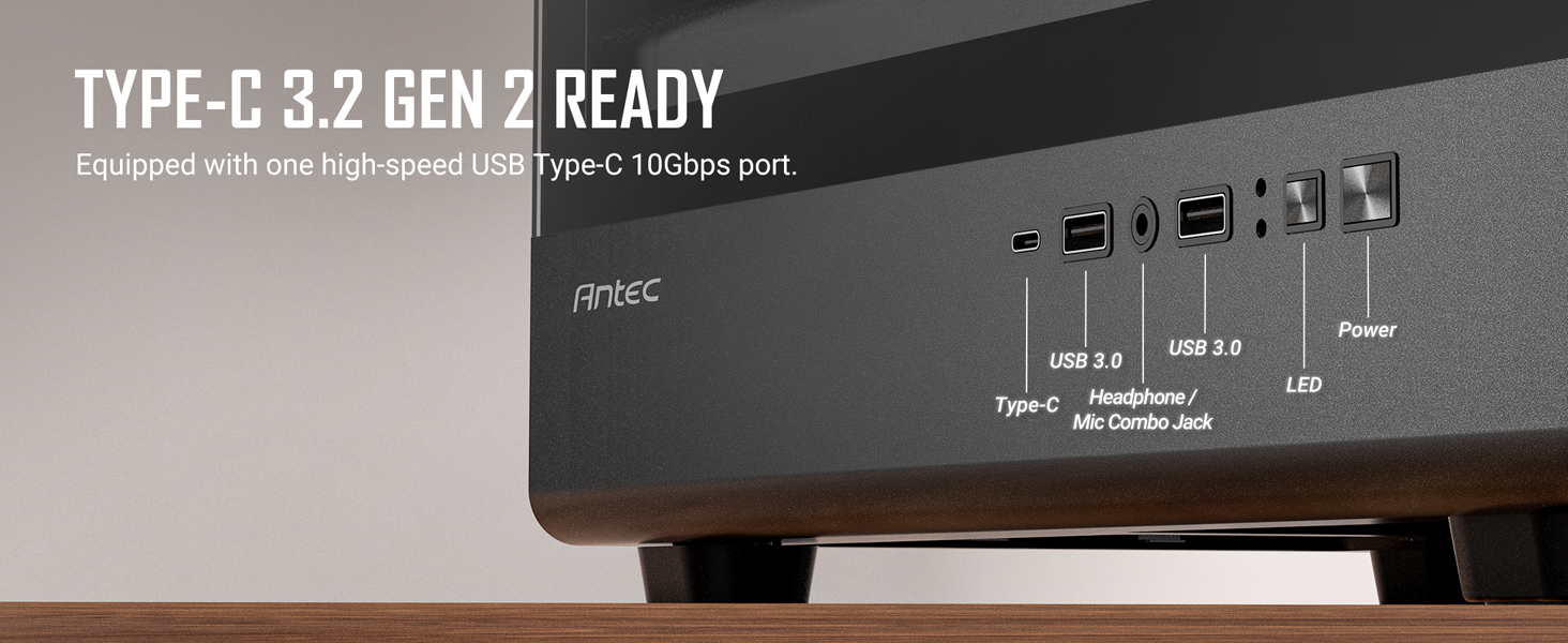 Antec P6 Neo ARGB Mid-Tower ATX PC Case