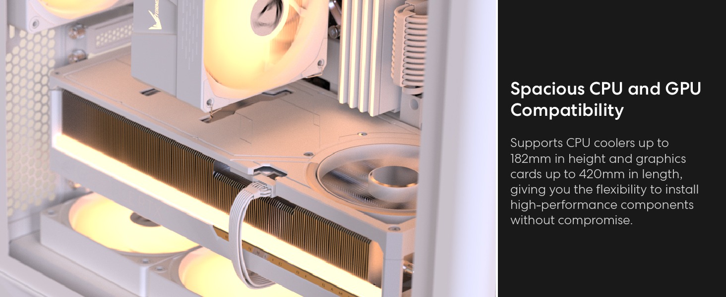 Formula V Line Crystal U9 Mid-Tower PC Case