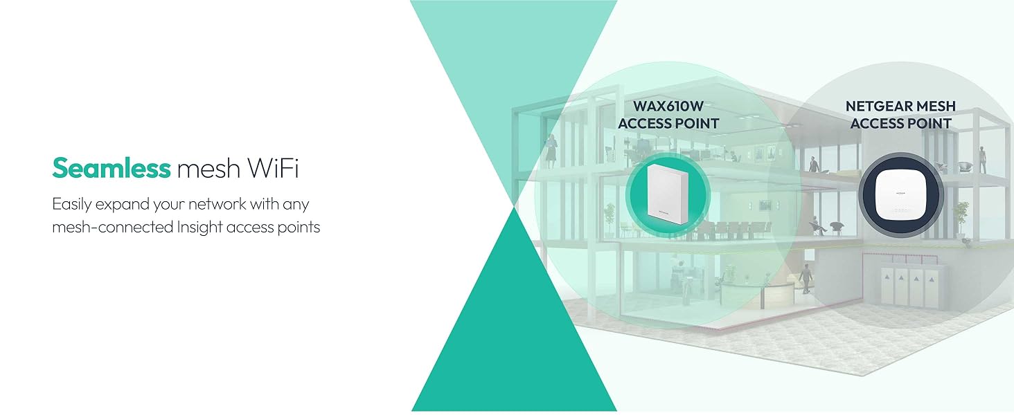 Netgear WAX610W Dual Band Wireless Access Point