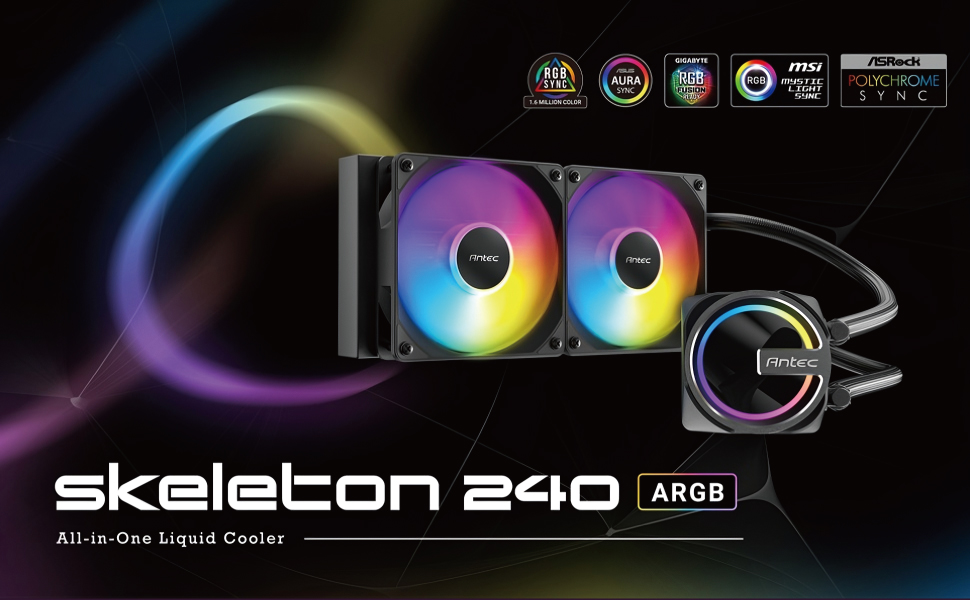 Antec Skeleton 240 ARGB Liquid CPU Cooler