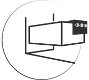 ASUS Prime AP303 White Edition Mesh-Panel 44-Liter ATX PC case