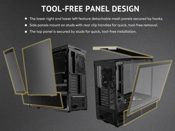  Antec C6 Curve Air Mid-Tower Case