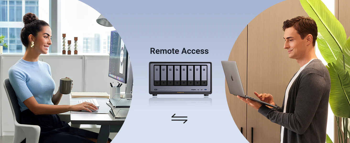 UGREEN NASync DXP8800 Plus 8-Bay Thunderbolt™ NAS