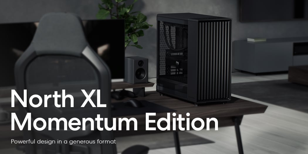 Fractal Design North XL Momentum Edition Black ATX and E-ATX Airflow Full Tower PC Gaming Case