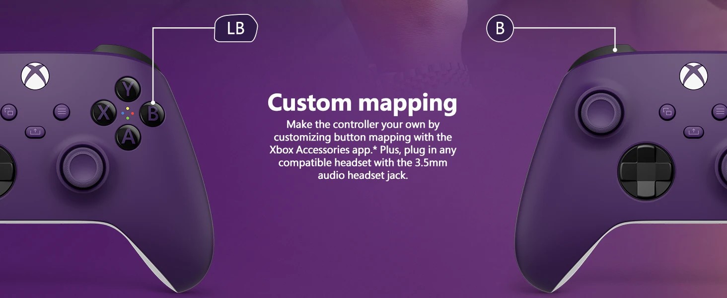 Xbox Wireless Controller Astral Purple-2