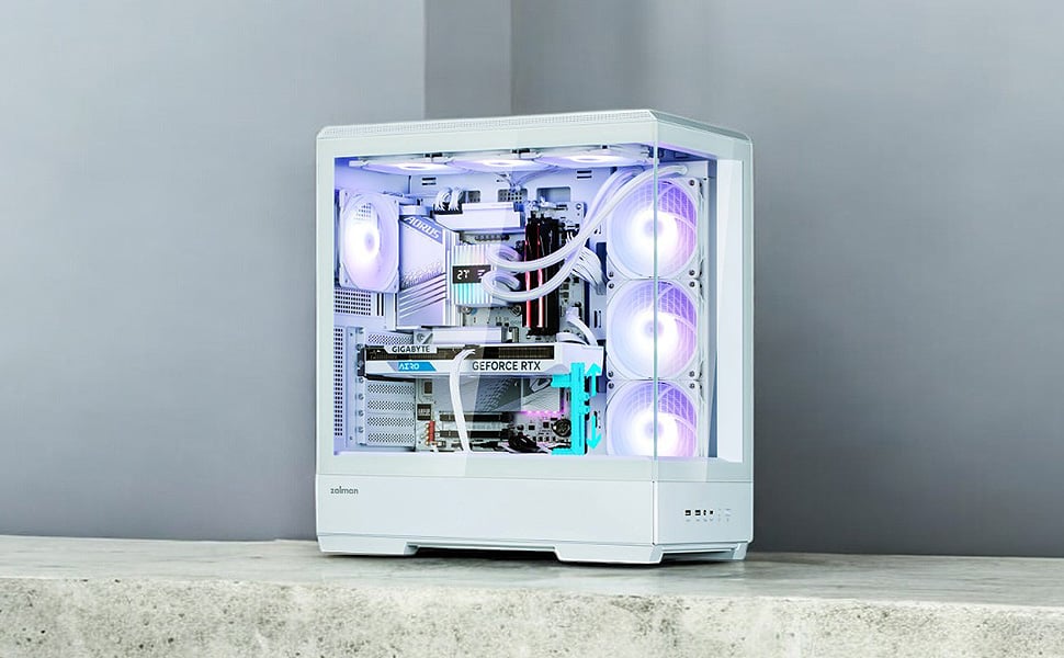 zalman p50 white pc case