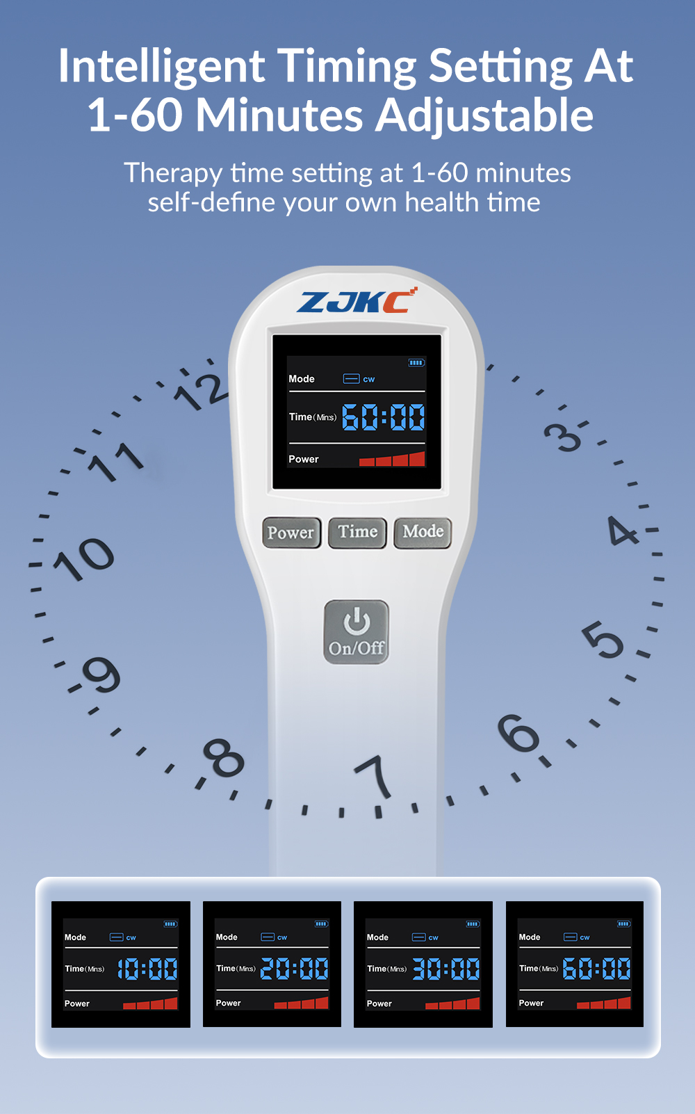 Handheld Cold Laser Therapy Device