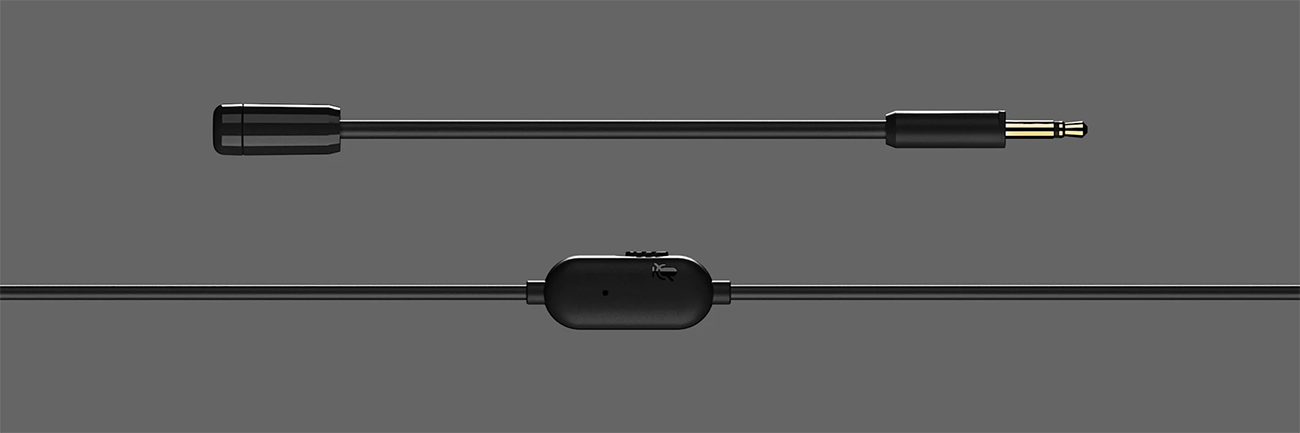 SteelSeries TUSQ In-Ear Earbud Mobile Gaming Headphones - Black