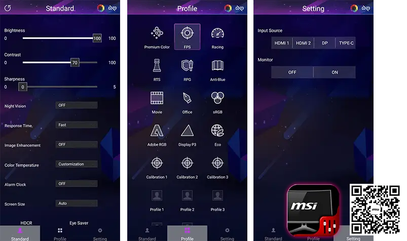 MSI MPG 341CQR QD-OLED X36 Curved Gaming Monitor