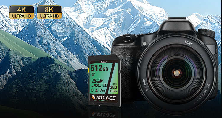 Capture Flawless 8K & 4K Video with Unmatched Speed