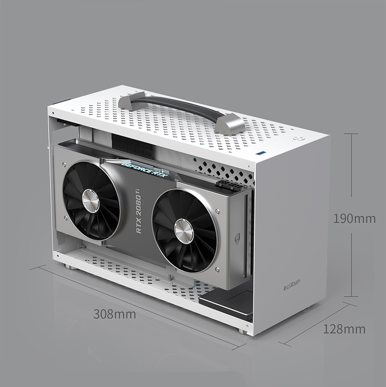 Idami ALAMENGDA Hummingbird I98 Mini Portable ITX Computer Case
