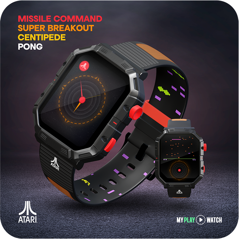 Atari 2600 Retro Gaming Smart Watch