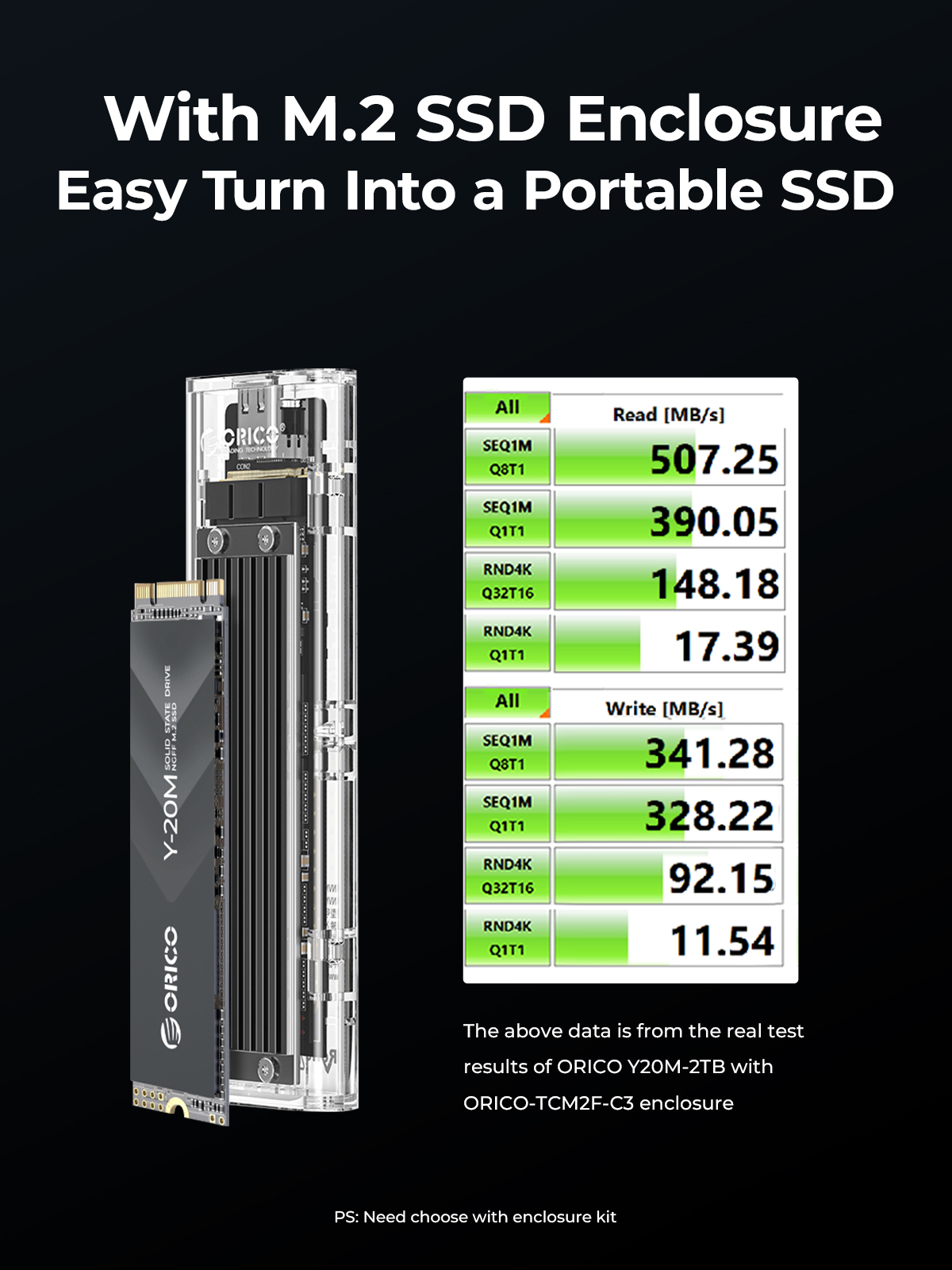 ORICO M.2 SATA SSD 512GB SATA Internal Solid State Drive SSD M.2 2280 SATA III 6Gb/s Read/Write