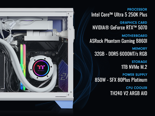 Thermaltake LCGS Traveler u2570H Mini-ITX Gaming PC