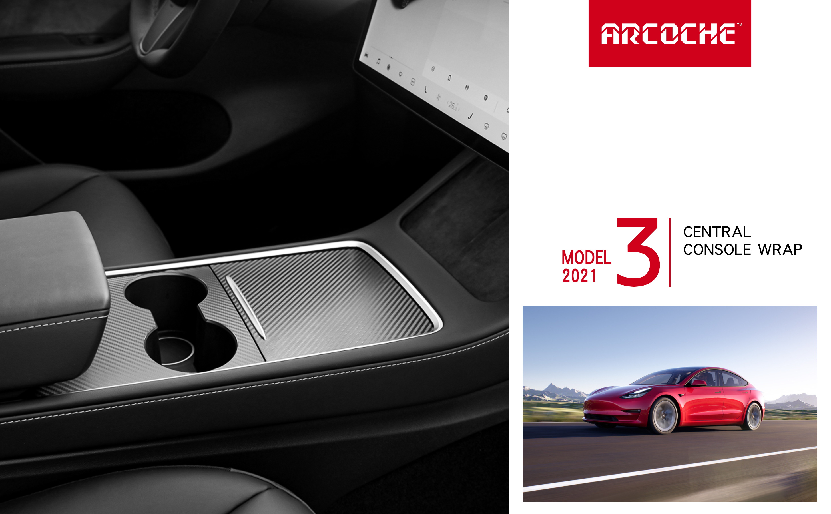 Arcoche Center Console Cover
