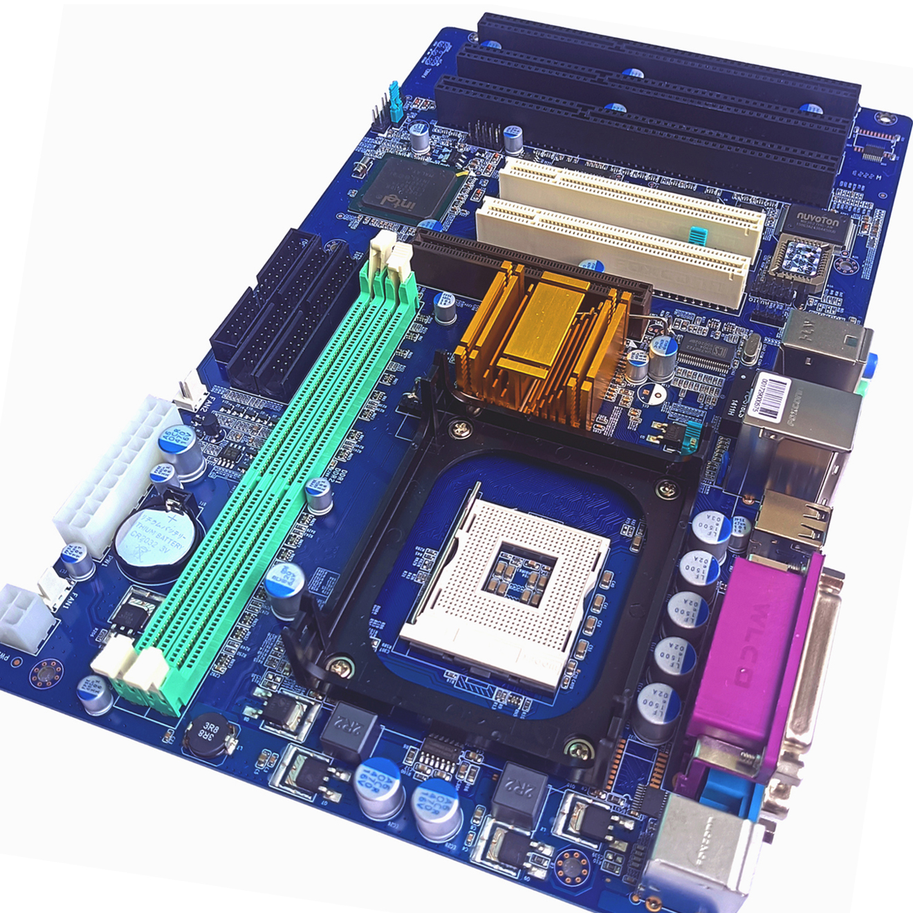 ATX Motherboard with PCI Slots