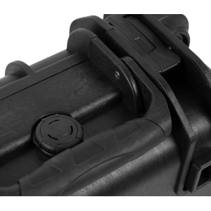 Weatherproof Hard Case with Customizable Foam, Fits HUBSAN Quadcopter Drones, 11 x 8 x 5 in Internal