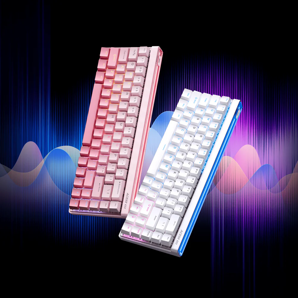 MCHOSE ACE 68 Air 65% Magnetic Switch Wired Gaming Keyboard