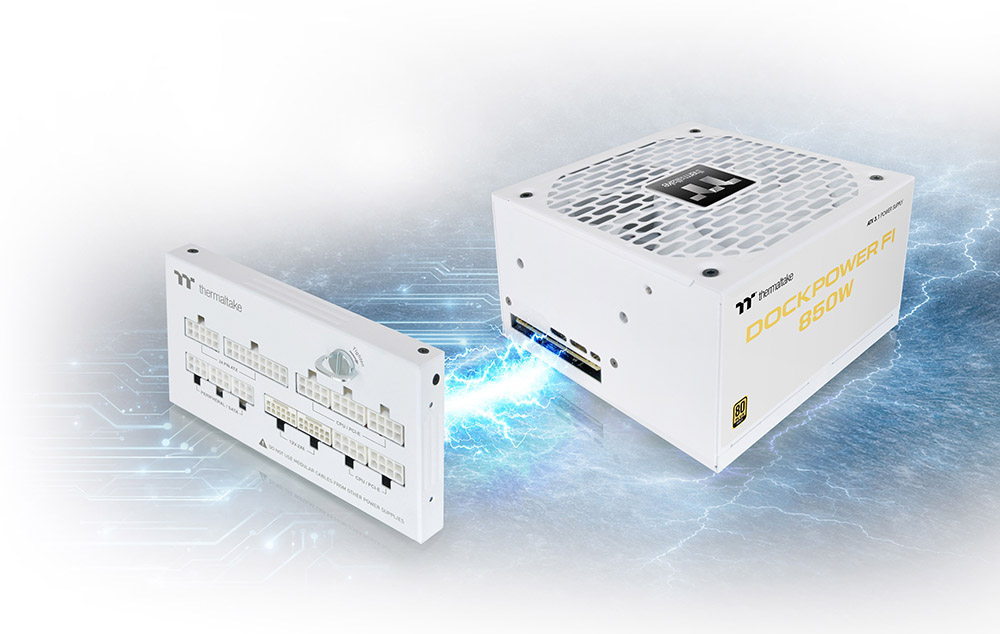 Thermaltake Dockpower FI Snow 850W Power Supply
