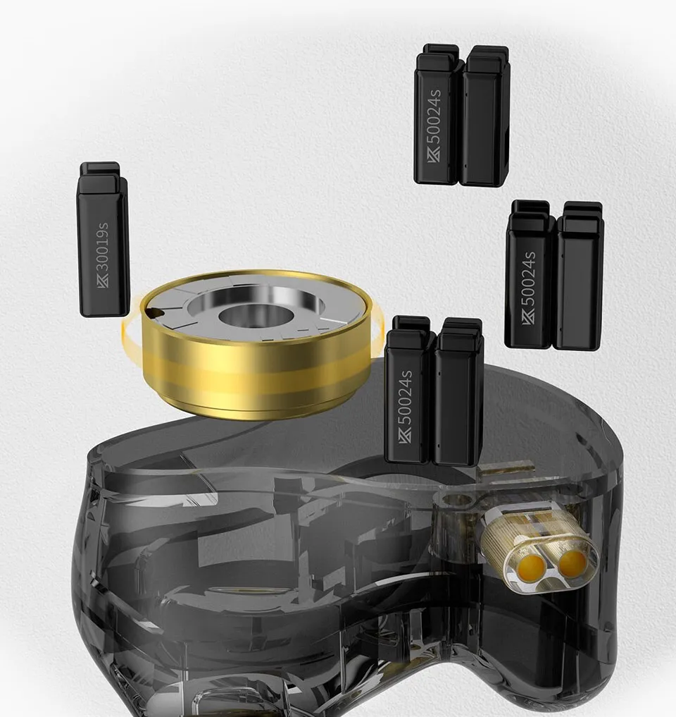 KZ ZAR in-Ear Monitor Headphones Without Microphone