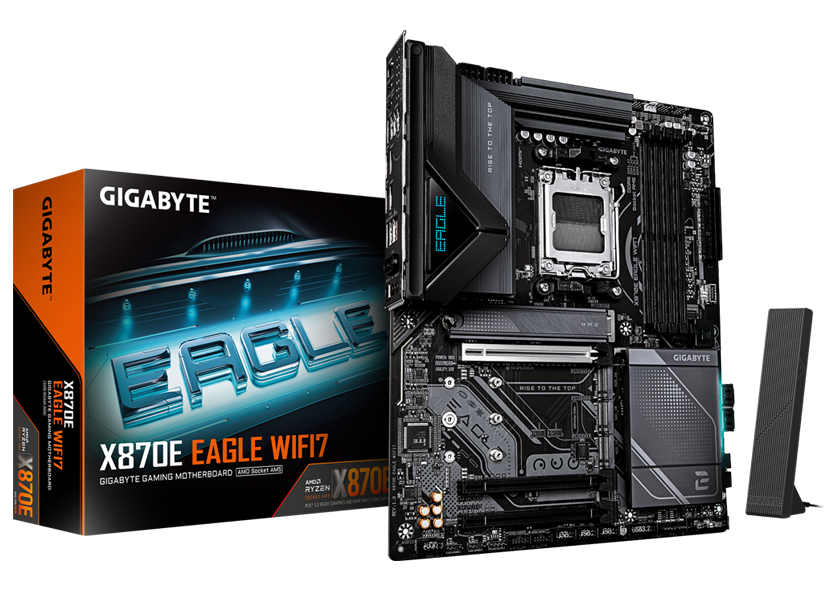GIGABYTE X870E EAGLE WIFI7 AMD AM5 LGA 1718 Motherboard