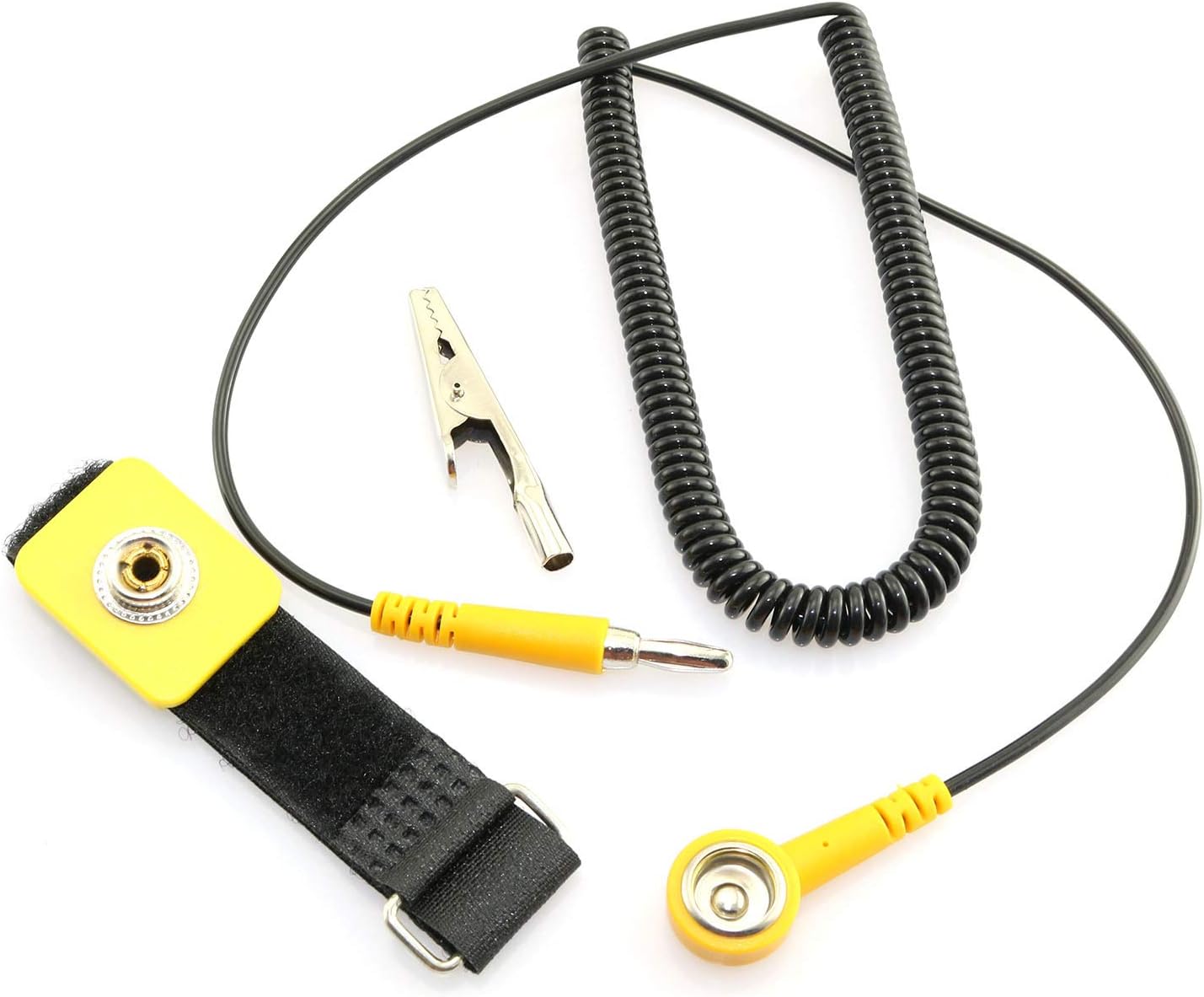 Our grounding wrist strap is your essential accessory when working on sensitive electronic component