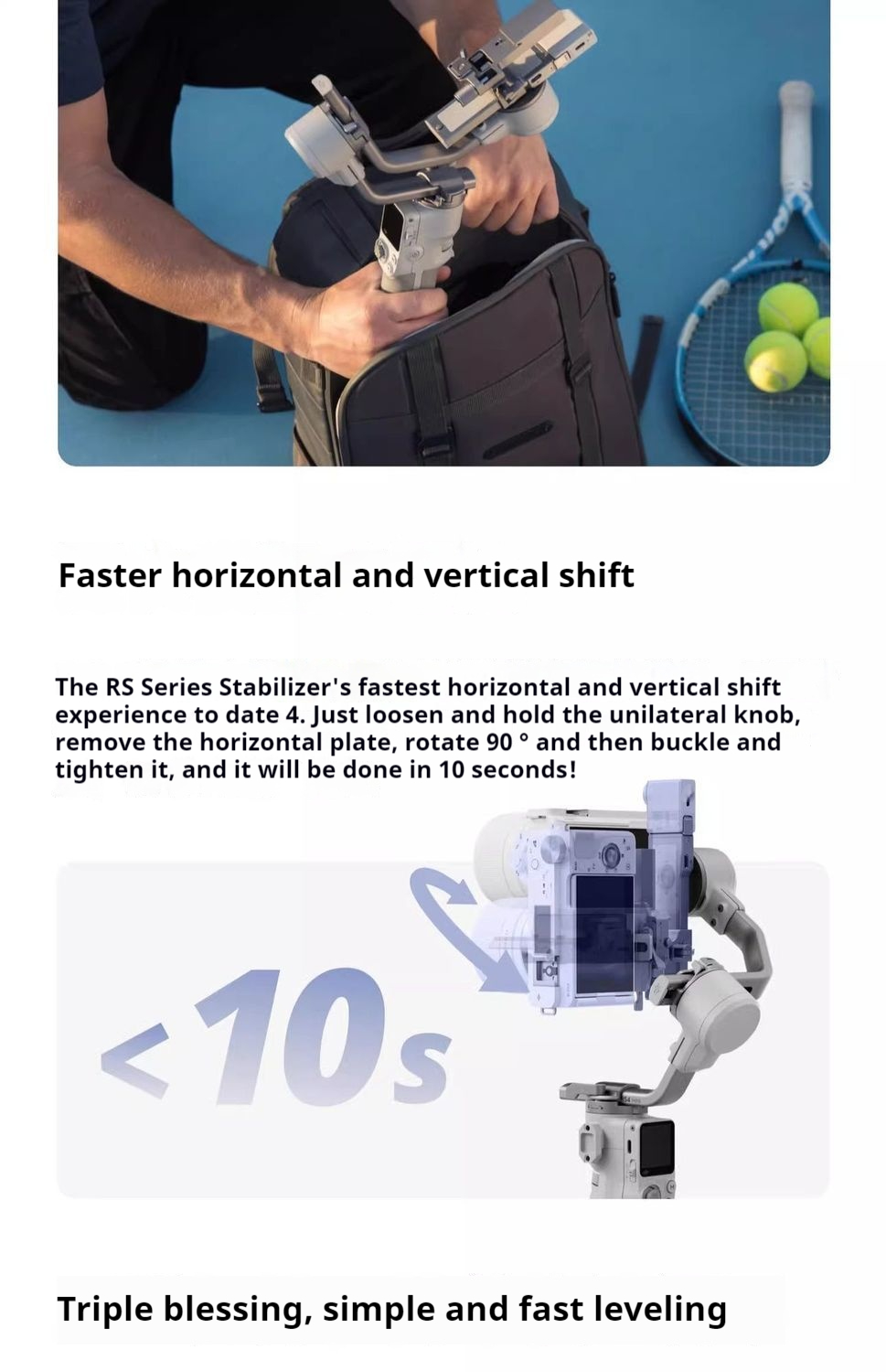 DJI RS4 Pro Detailed description