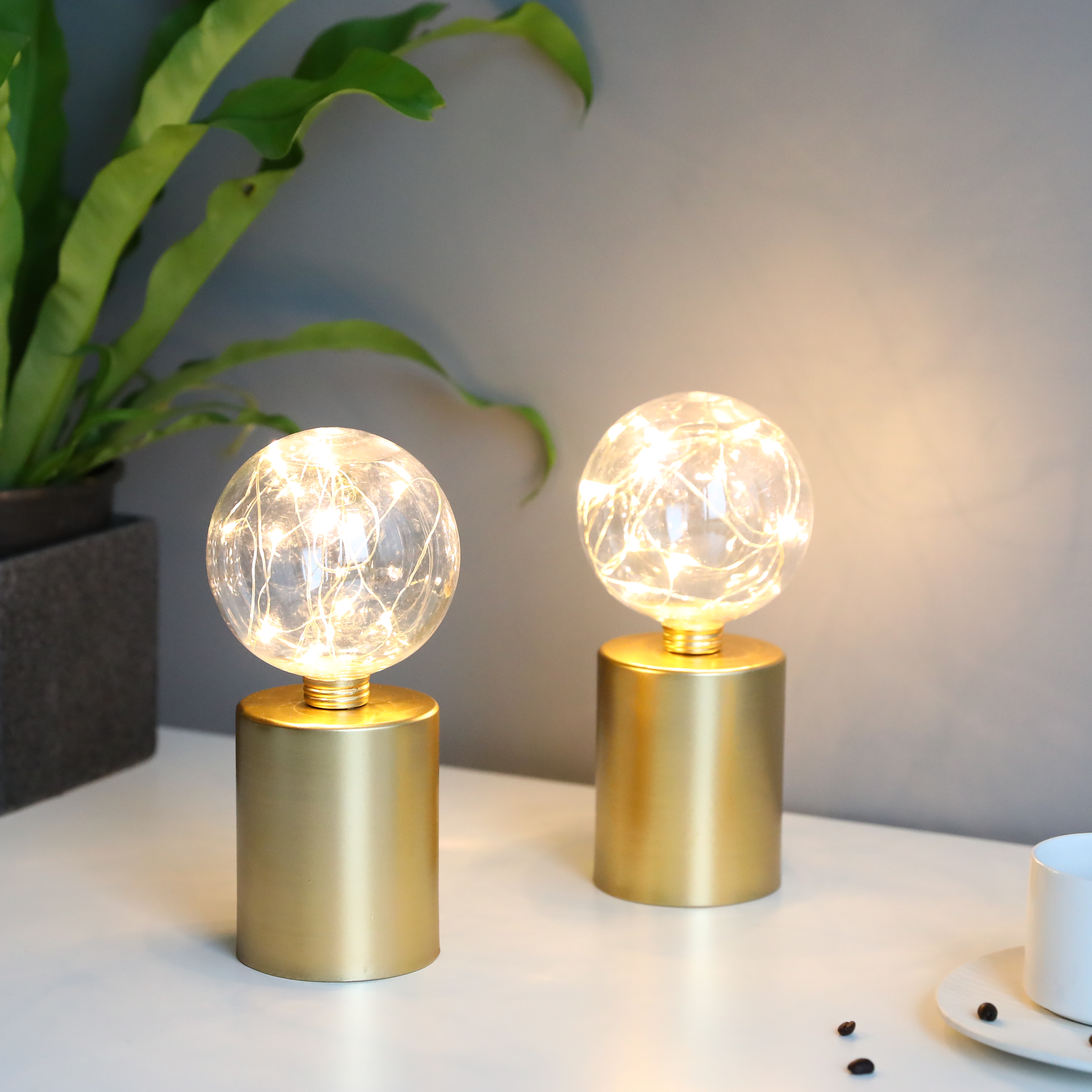 Gold Table Lamp