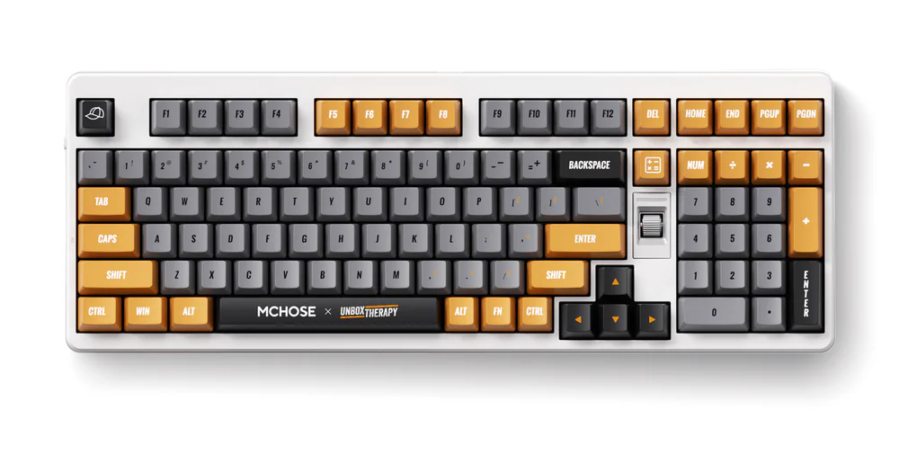 MCHOSE x Unbox Therapy UT98 98% Tri-Mode Wireless Gasket Mount Mechanical Keyboard